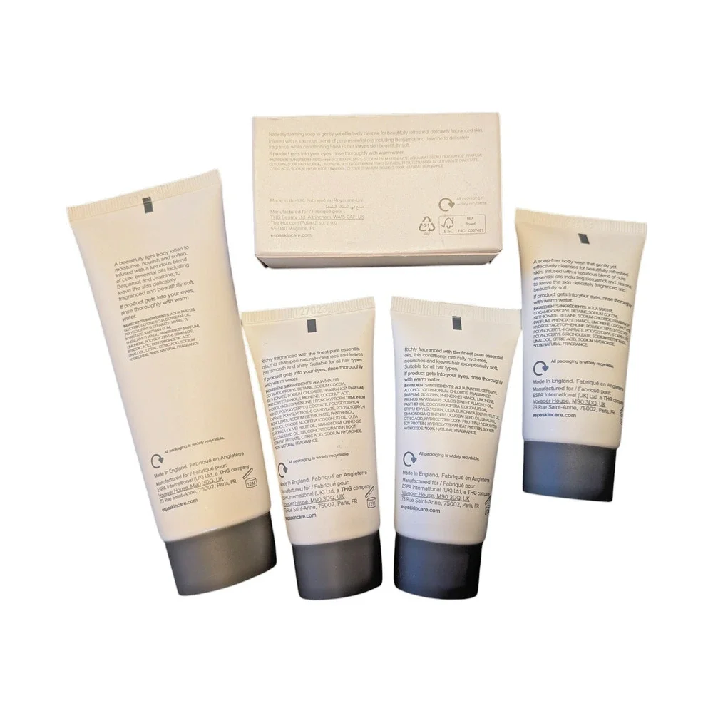 ESPA Bergamot & Jasmine Shampoo, Conditioner, Body Wash, Lotion, Bar Soap TRAVEL